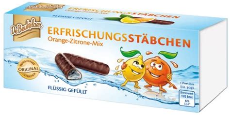 Erfrischungsstäbchen Orange Filled Chocolates A German
