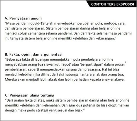 9+ Contoh Teks Eksposisi Singkat Lengkap Strukturnya