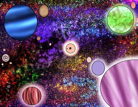 Outerspace Planets By Njanay21 On Deviantart