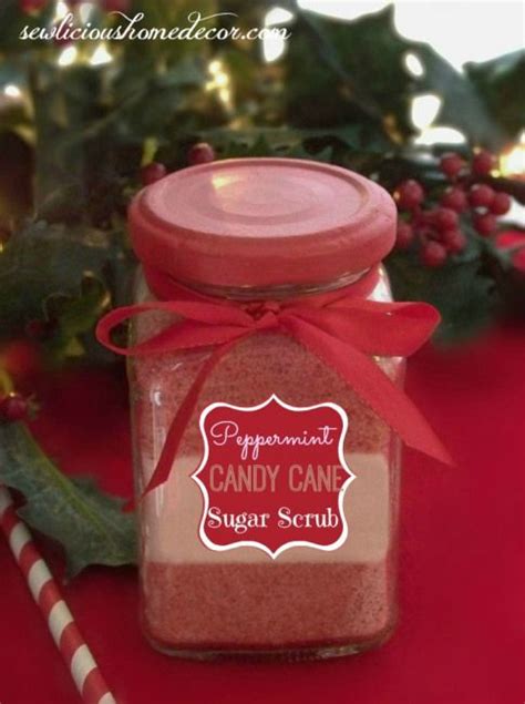Peppermint Candy Cane Sugar Scrub With Labels Recipe