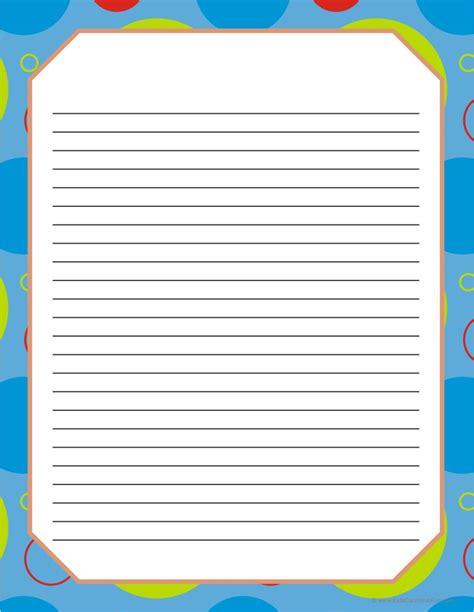 5 Best Images Of Printable Blank Writing Pages Free