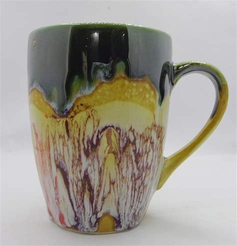Buy S S Ceramics Coffee Mugs Designer Collection Mug 350ml Green