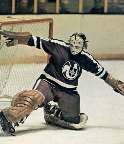 Often accompanied by rubbing and clearing of eyes with both. Cleveland Crusaders goaltending history : Gerry Cheevers