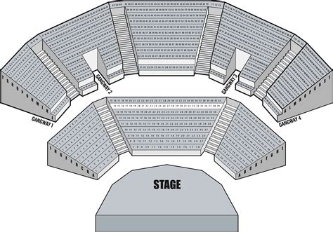 Open Air Theatre Seating Plan