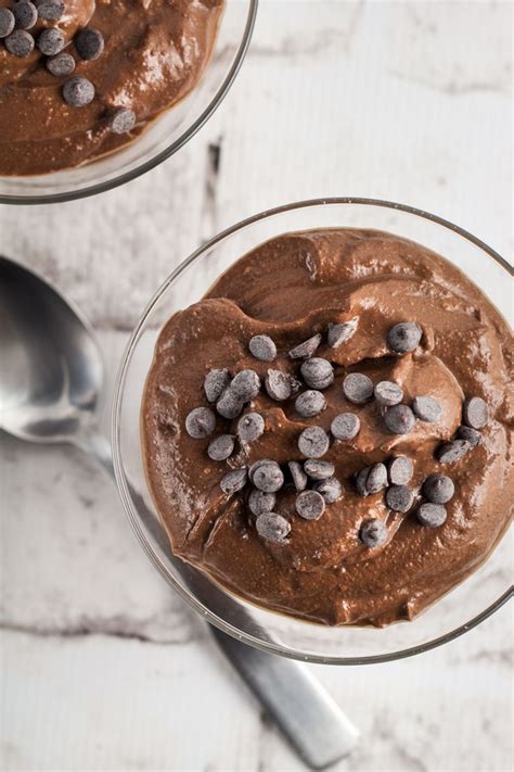 Chocolate Chip Mocha Mousse Recipe Vegan Sweets Dessert Recipes