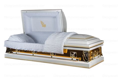 Mirror Gold Metal Casket Best Priced Caskets In Nj Ny And Pa
