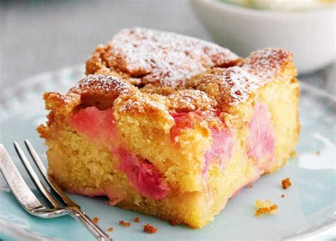 Rhubarb cakes | Recipe | Rhubarb cake, Rhubarb crumble ...