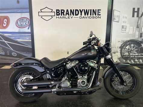 2018 Harley Davidson® Softail Slim® Black Denim Flsl Brandywine