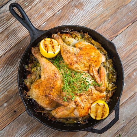 Sprinkle generously over chicken thighs. Skillet Roasted Chicken | Southern Boy Dishes