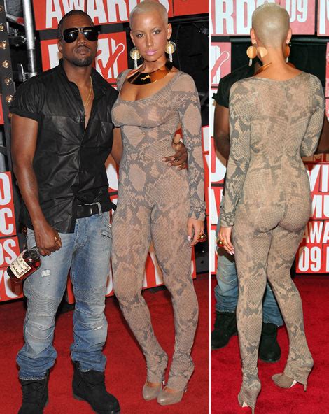 Kanye West And Amber Rose Do Mtvs Vmas 2009 Stylefrizz