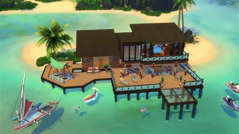 Sims 4 Island Living Expansion Pack Electronic Arts Pc
