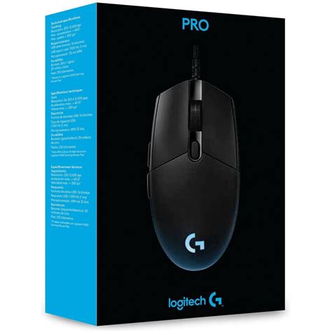 Logitech G Pro Wired Gaming Mouse Hero 25k Sensor Black Anasia Shop