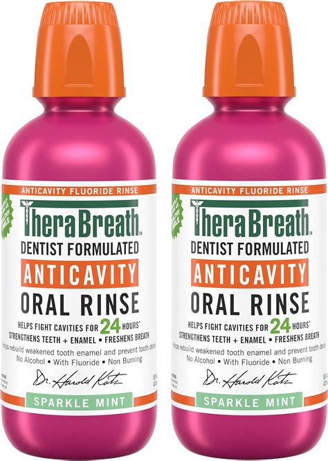 Therabreath Healthy Smile Dentist Formulated 24 Hour Oral Rinse