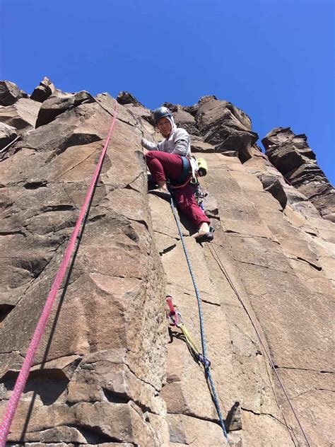 Lead Trad Rock Climbing Course Pro Guiding Service