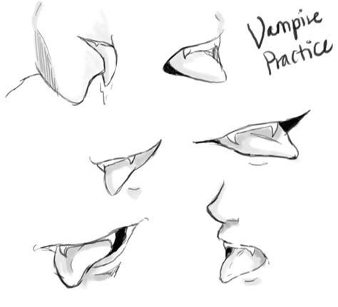 Vampire Bite Practive By Animecake55 On Deviantart