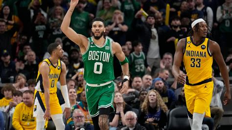 Thursday's NBA: NBA-leading Celtics outlast Pacers 142-138 in OT