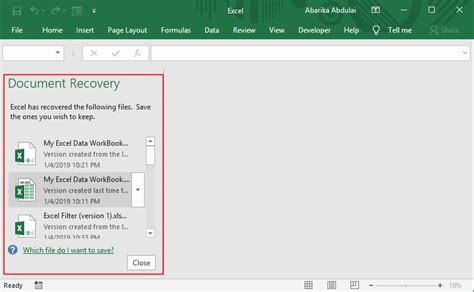 The Best Way To Recover Excel File Not Saved Step By Step Software