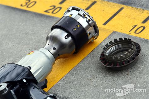 Available to uk users only. Nut and wheel gun at Hungarian GP