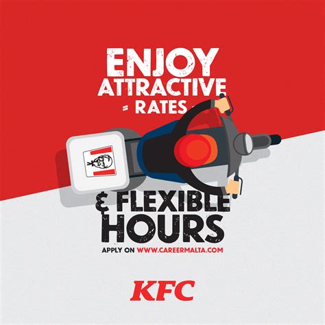 KFC - Enjoy attractive rates, incentives per delivery,...