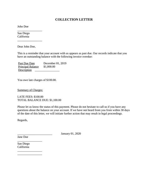 collection letter attorney docs