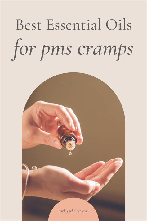 Essential Oils For Menstrual Cramps Pms Carley Schweet