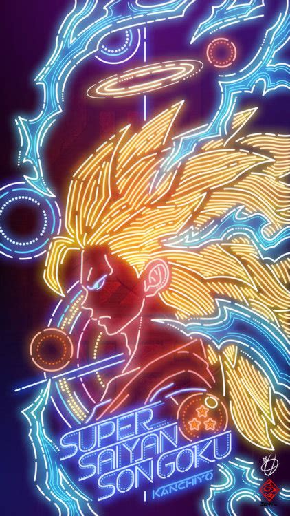 Maybe you would like to learn more about one of these? Super Saiyan 3 Son Goku - Artist: Kanchiyo | Dragon ball art, Dragon ball wallpapers, Dragon ...