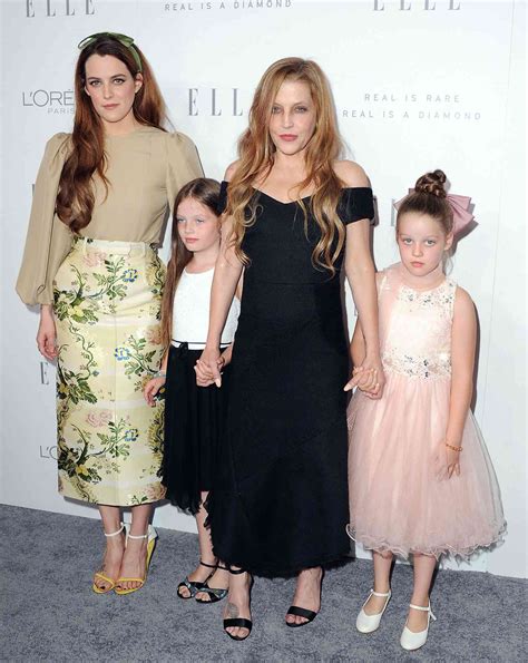 Lisa Marie Presley And 3 Daughters Hit Red Carpet
