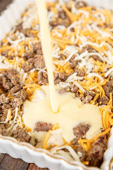 1 can pillsbury biscuits (cut into 4's). Bubble Up Breakfast Casserole - Plain Chicken