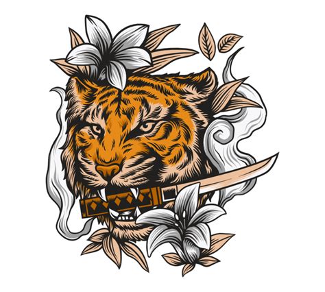 Free Tiger Tattoo Maker Make A Tiger Tattoo Online