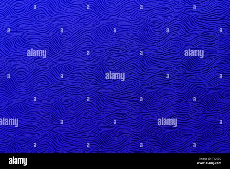 Abstract Wavy Royal Blue Pattern Stock Photo Alamy
