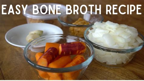 Simple And Easy Bone Broth Recipe YouTube