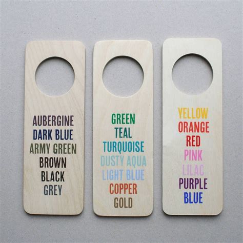 Personalized Door Knob Hangers Knobs Ideas Site