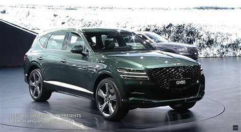 This new model has impressive power, comfort, and tech. Genesis GV80 Luxury SUV Officially Debuts in America ...