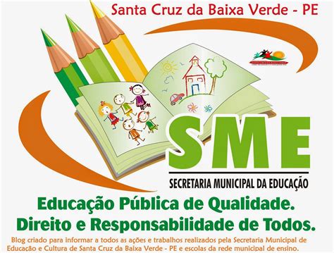Santa Cruz Da Baixa Verde Secretaria De Educação E Cultura