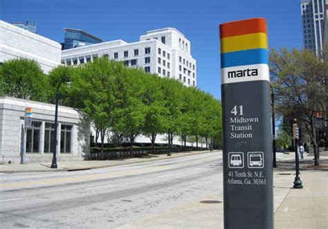 Metropolitan Atlanta Rapid Transit Authority Marta North Line Midtown