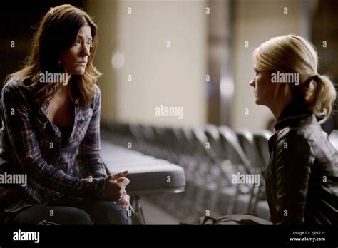 JENNIFER CARPENTER, JANUARY JONES, JUSTICE, 2011 Stock Photo - Alamy