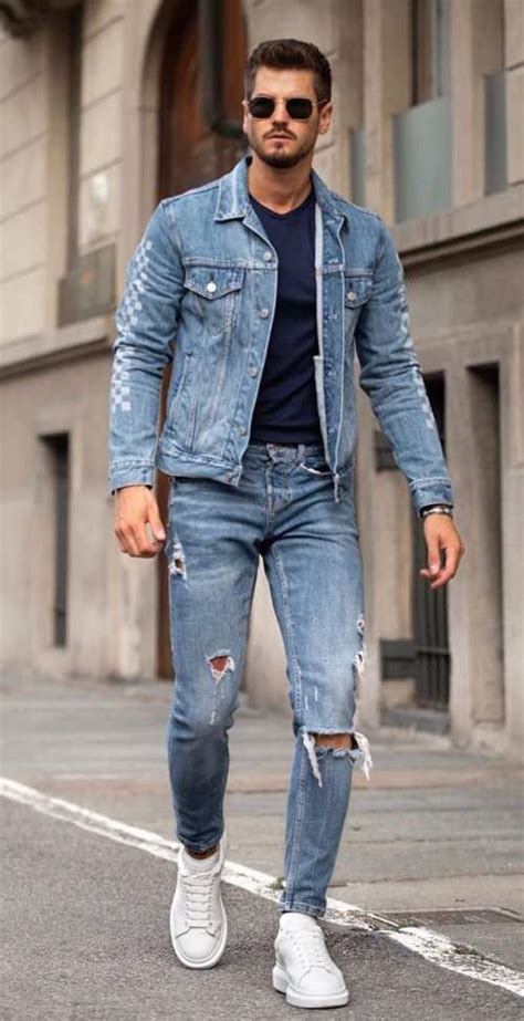15 Mens Fall Fashion Trends For 2020 Society19 Denim Outfit Men