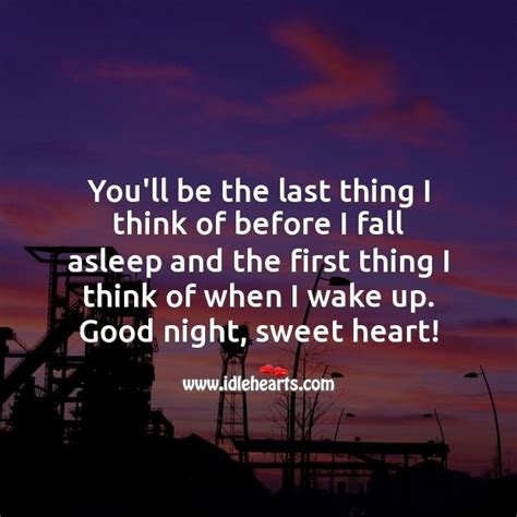 Good Night Quotes For Love Idlehearts