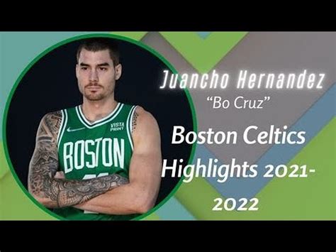 Juancho Hernangomez Bo Cruz Boston Celtics Highlights Season Youtube