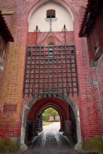 Entrance Gate To The Malbork Castle Stock Photo Download Image Now