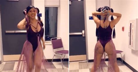 Cardi B Knocks Haters Comments About Her Plastic Surgery And Dances In