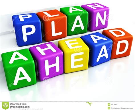 Plan Ahead Royalty Free Stock Photography - Image: 23579927