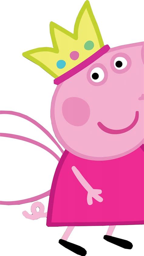 1920x1080px 1080p Free Download Peppa Pig Crown Wings Pink Hd