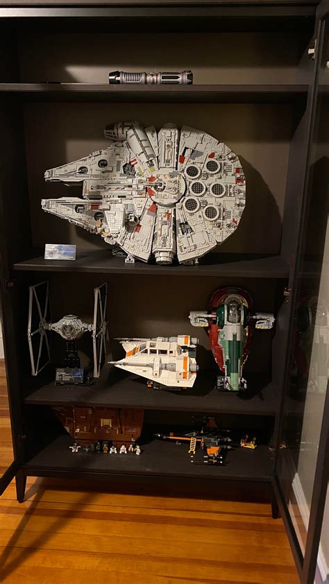 Finally Got My Star Wars Display Set Up Starwars