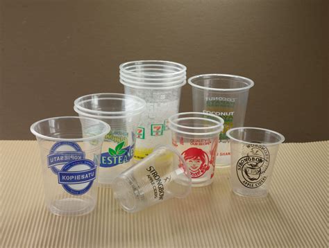 Custom Printed Food Container Pp A Pet Plastic Cups Malaysia Beltec
