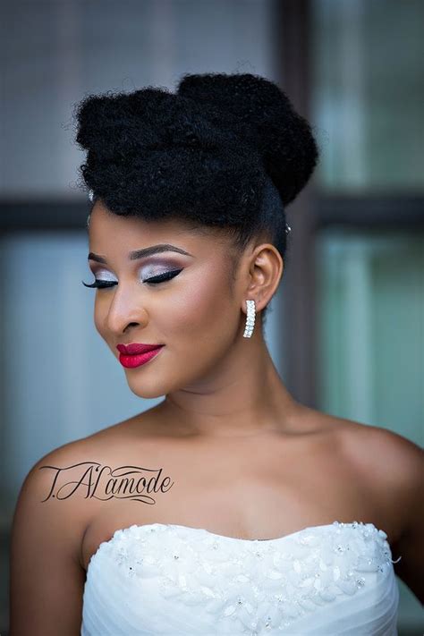 5 Exquisitely Natural Up Do Wedding Hairstyle For Black Womencruckers