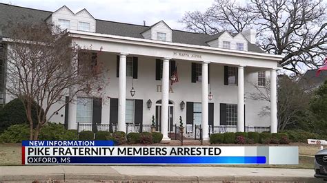 7 Members Of University Of Mississippi Fraternity Charged With Cyberstalking Man Who Reported Hazing