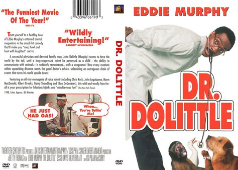 covers box sk doctor dolittle 1998 high quality dvd blueray movie