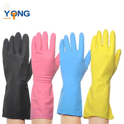 latex household cleaning glove the black gloves black industrial latex glove buy long latex
