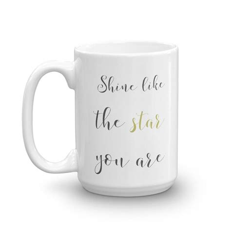 Shine Like The Star You Are Motivational Positive Affirmation Etsy